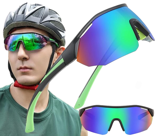 Polarizētas sporta brilles vīriešiem B58, zaļas