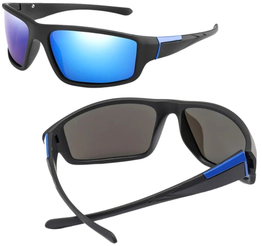 Polarizētas sporta brilles vīriešiem J87, zilas