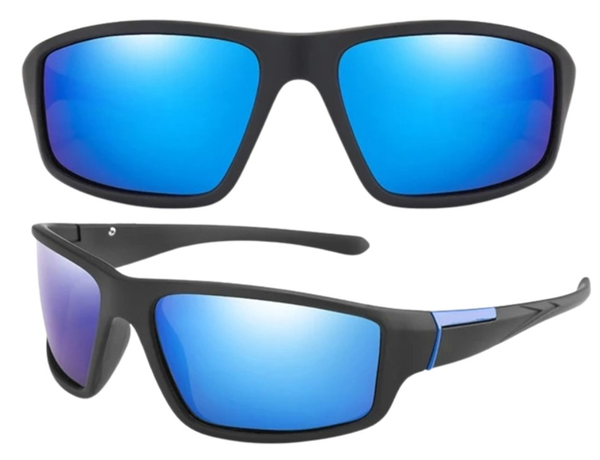 Polarizētas sporta brilles vīriešiem J87, zilas