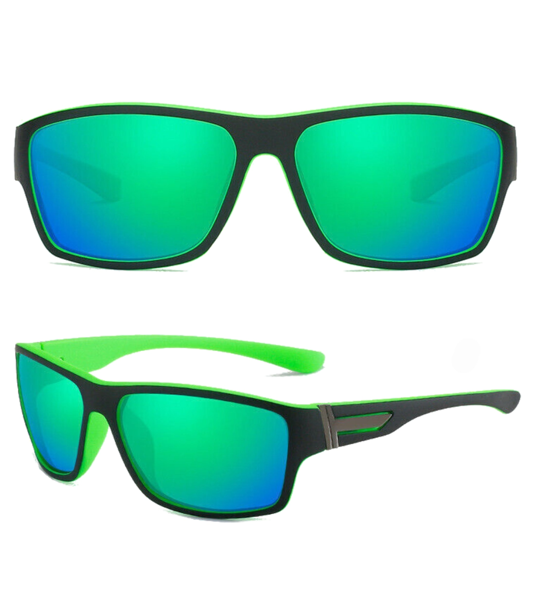 Polarizētas sporta brilles vīriešiem U54, zaļas
