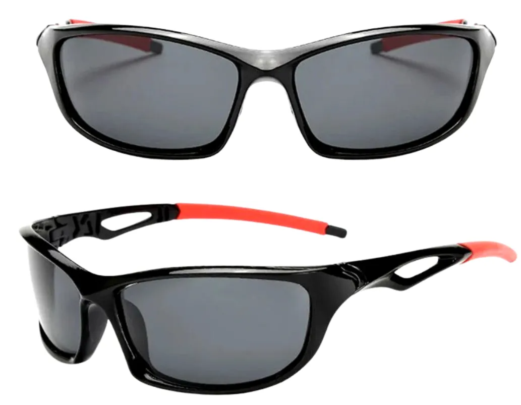 Polarizētas sporta brilles vīriešiem U83, melnas