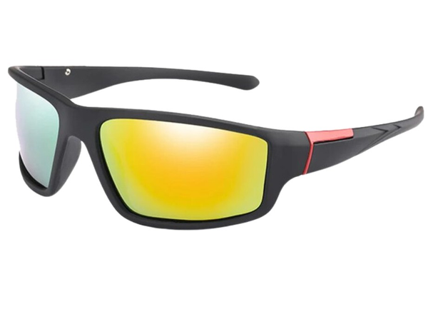 Polarizētas sporta brilles vīriešiem U87, dzeltenas
