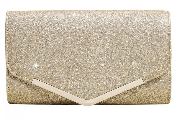 Sieviešu rokassoma C12 zelta krāsā R317