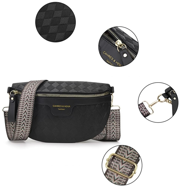 Sieviešu rokassoma C3, melna R312