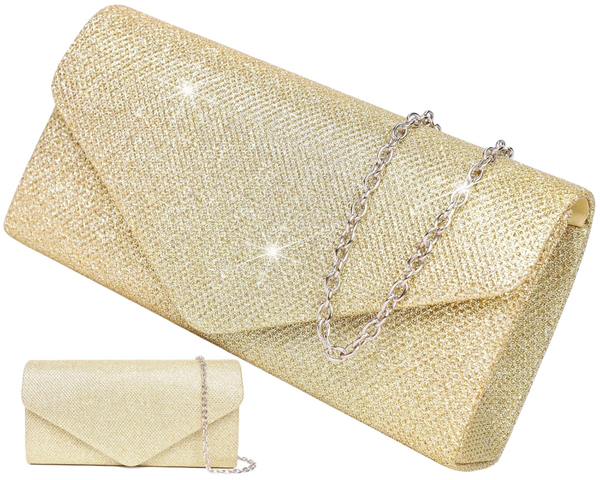 Sieviešu rokassoma E40, zelta krāsā R286