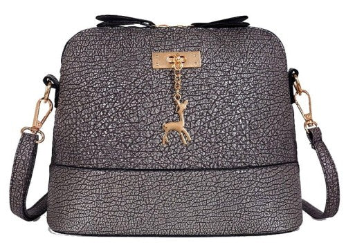 Sieviešu rokassoma F12 pelēka R279