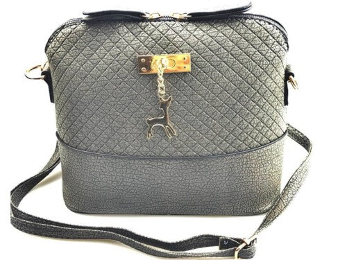 Sieviešu rokassoma F12 pelēka R279