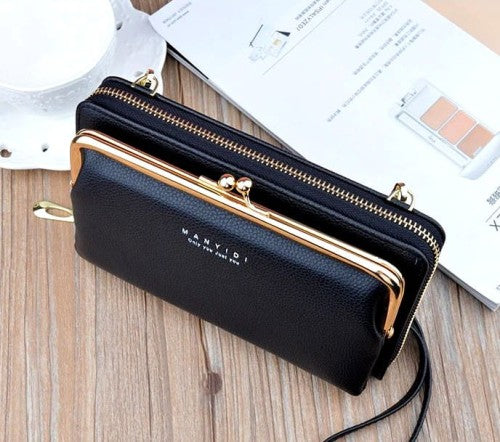 Sieviešu rokassoma F128 melna R278