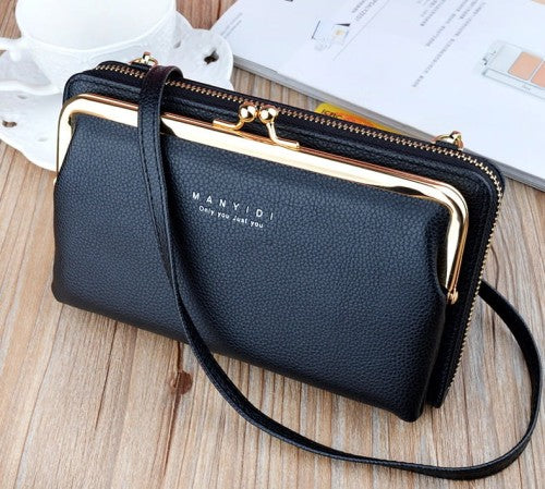 Sieviešu rokassoma F128 melna R278