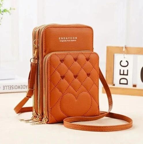 Sieviešu rokassoma F44 brūna R275