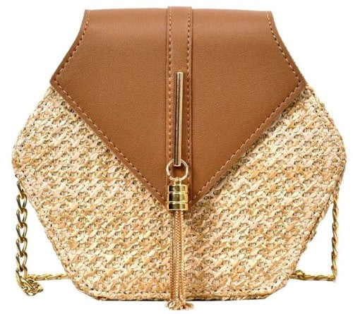 Sieviešu rokassoma F51 brūna R274