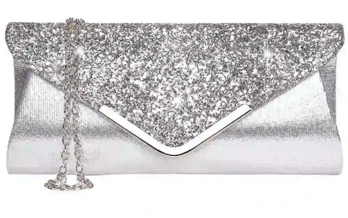 Sieviešu rokassoma G12 sudraba krāsā R269