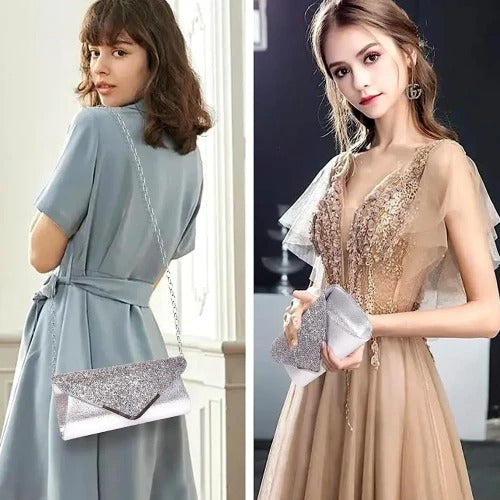 Sieviešu rokassoma G12 sudraba krāsā R269