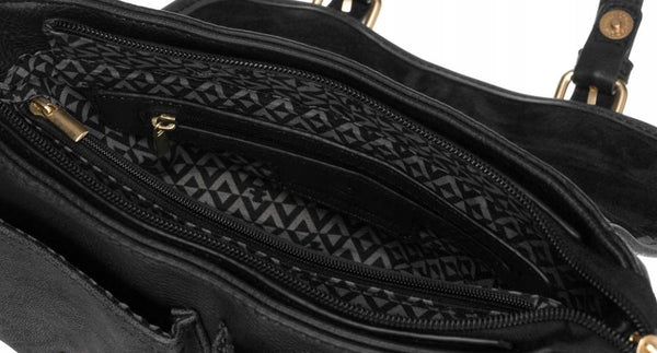 Sieviešu rokassomiņa LuluCastagnette DHOL melna R257