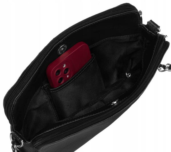 Sieviešu rokassoma Rovicky L20, melna R102