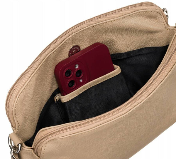 Sieviešu rokassoma Rovicky L21, bēša R101