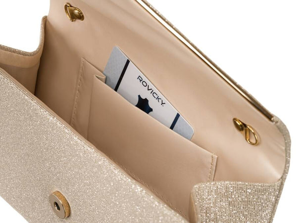 Sieviešu rokassoma Rovicky L7, zelta krāsā R94