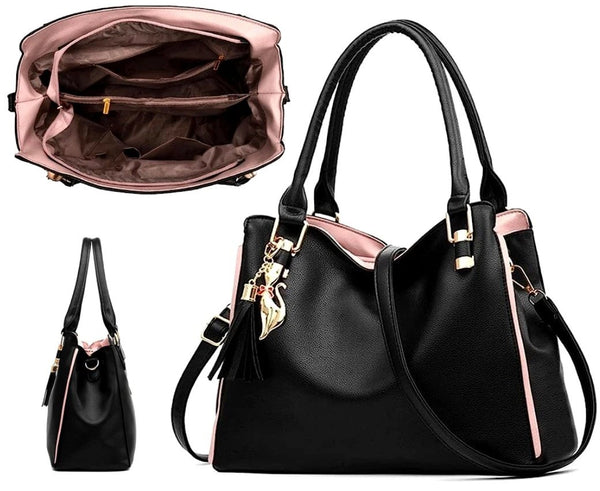 Sieviešu rokassomiņa BAD&BAGS, melna R57