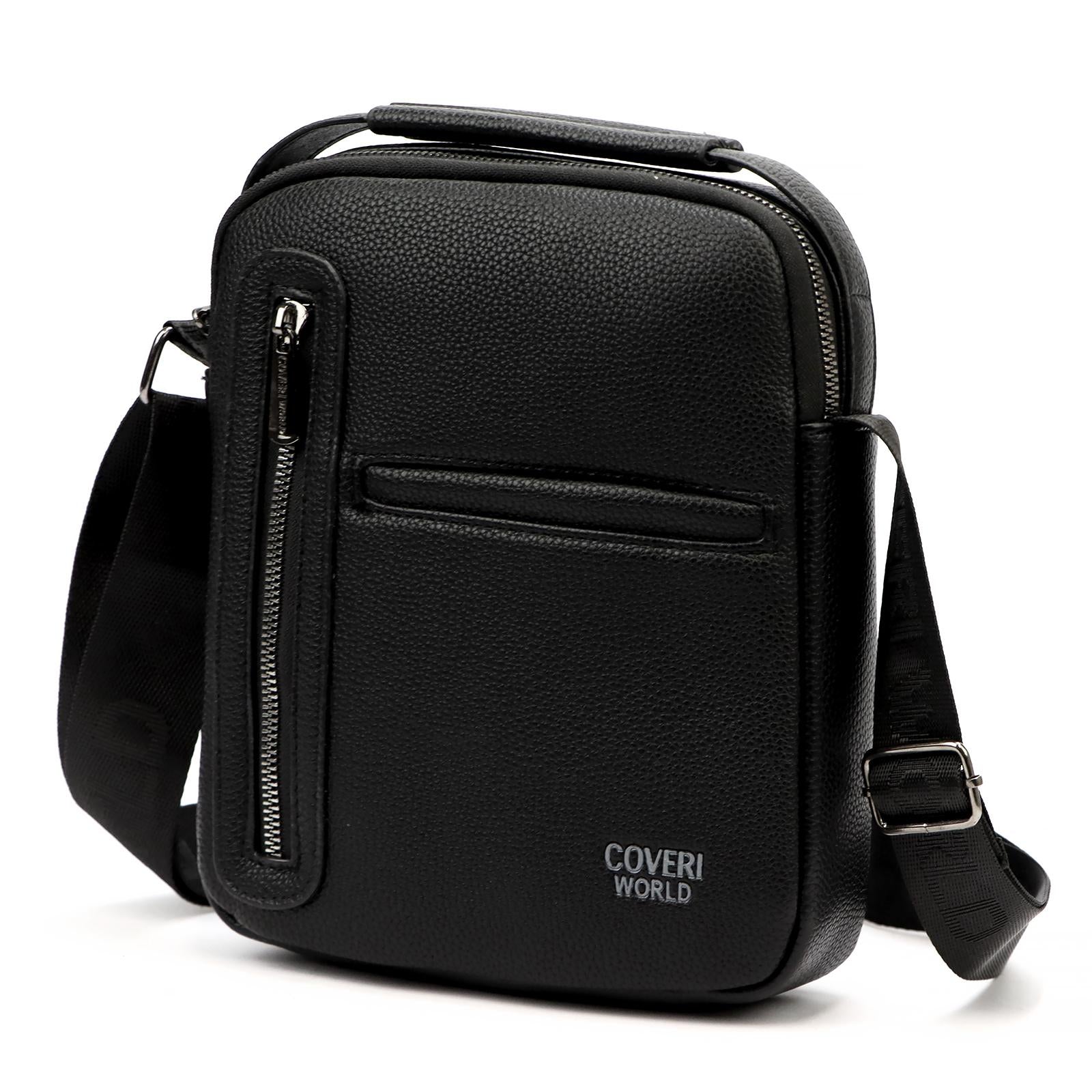 Vīriešu rokassoma Coveri World CW8730, melna R266