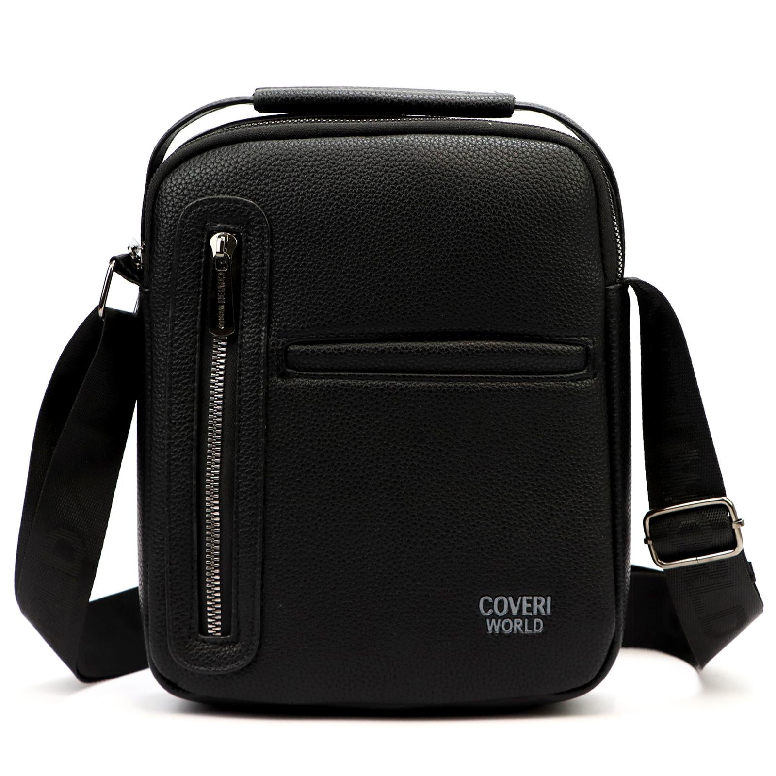 Vīriešu rokassoma Coveri World CW8730, melna R266