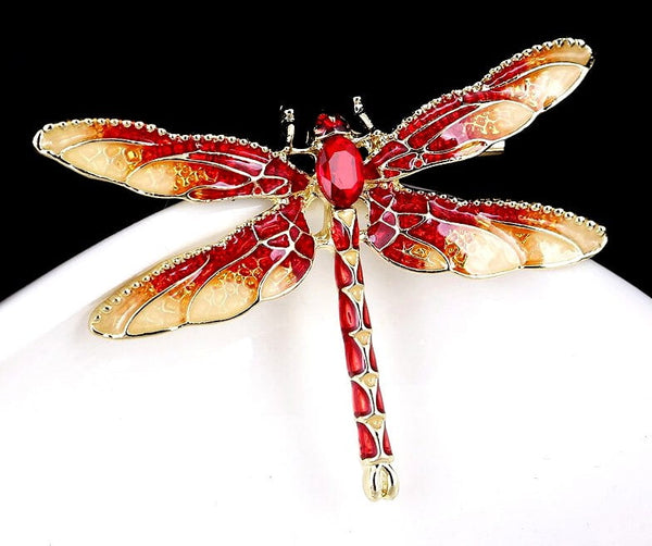 Broša ar Swarovski kristāliem, spāre