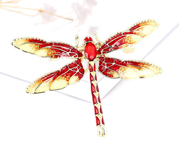 Broša ar Swarovski kristāliem, spāre