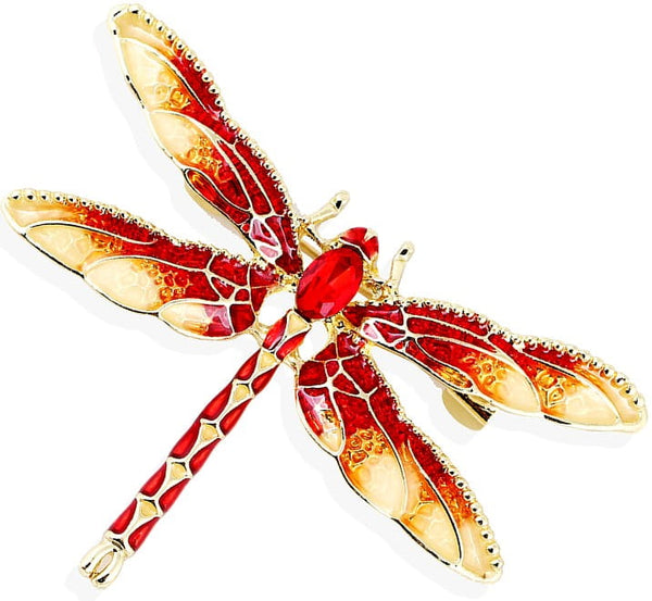 Broša ar Swarovski kristāliem, spāre