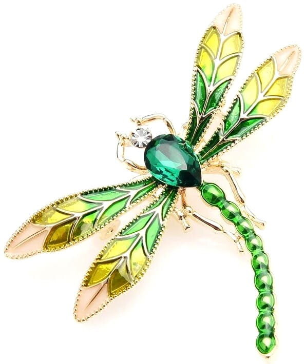 Cidoniju piespraude ar rhinestones akmentiņiem, retro stilā