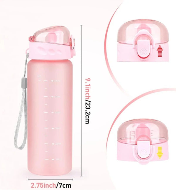 Sporta pudele, 780 ml, rozā
