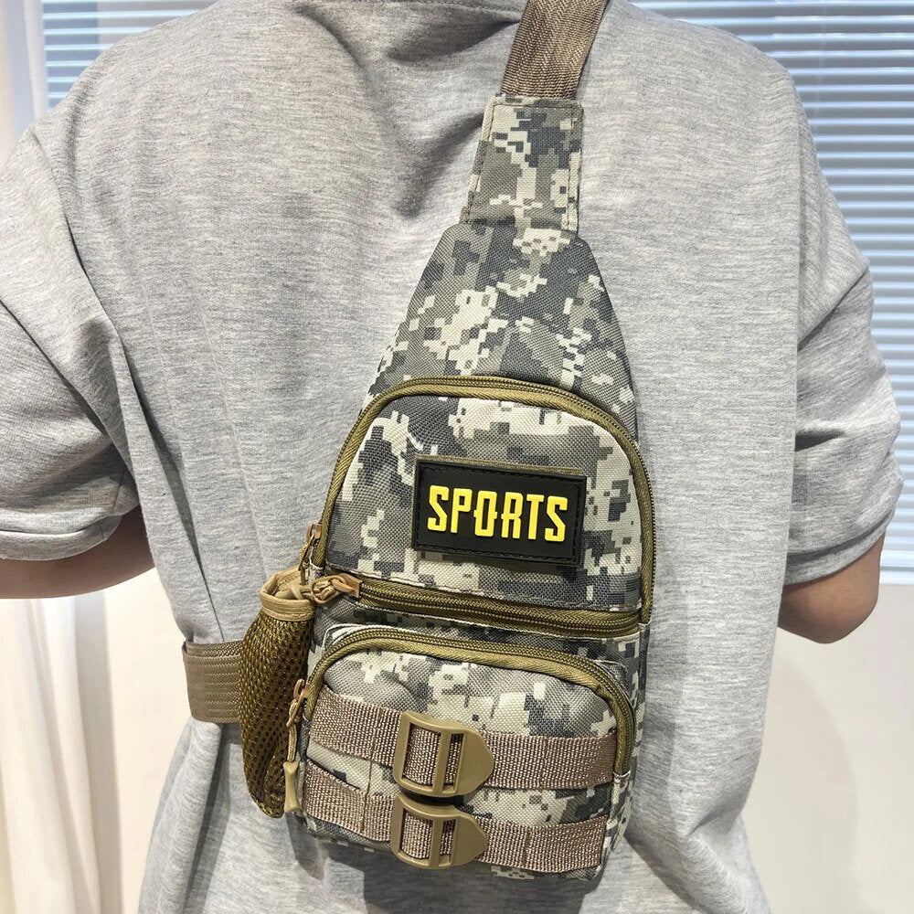 Taktiskā mugursoma, vīriešu sporta soma, pelēka