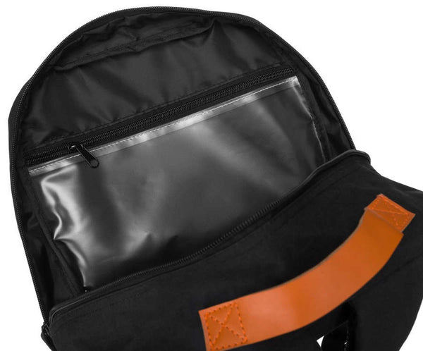 Ietilpīga ceļojumu mugursoma Peterson 02, melna