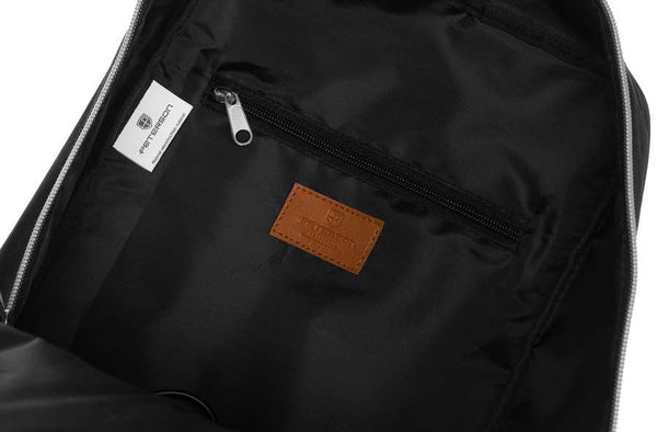 Ietilpīga ceļojumu mugursoma Peterson 08, melna R245