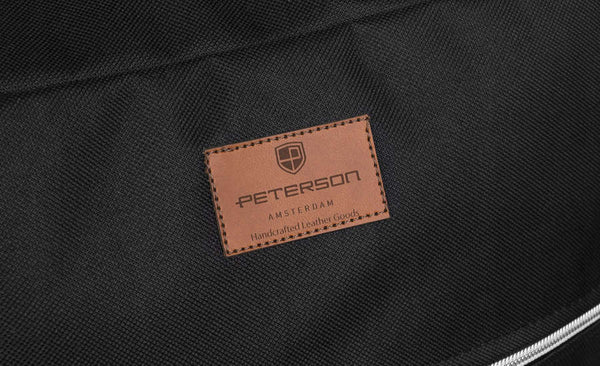 Peterson P2 lielas ietilpības ceļojumu mugursoma, melna