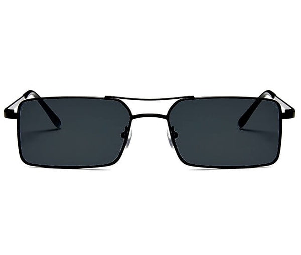 Unisex saulesbrilles, metāla, taisnstūrveida