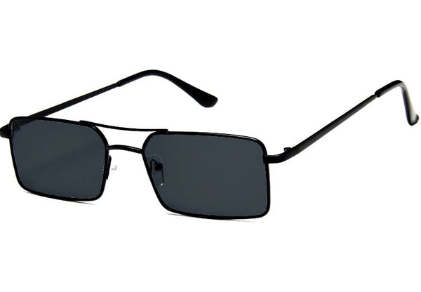 Unisex saulesbrilles, metāla, taisnstūrveida