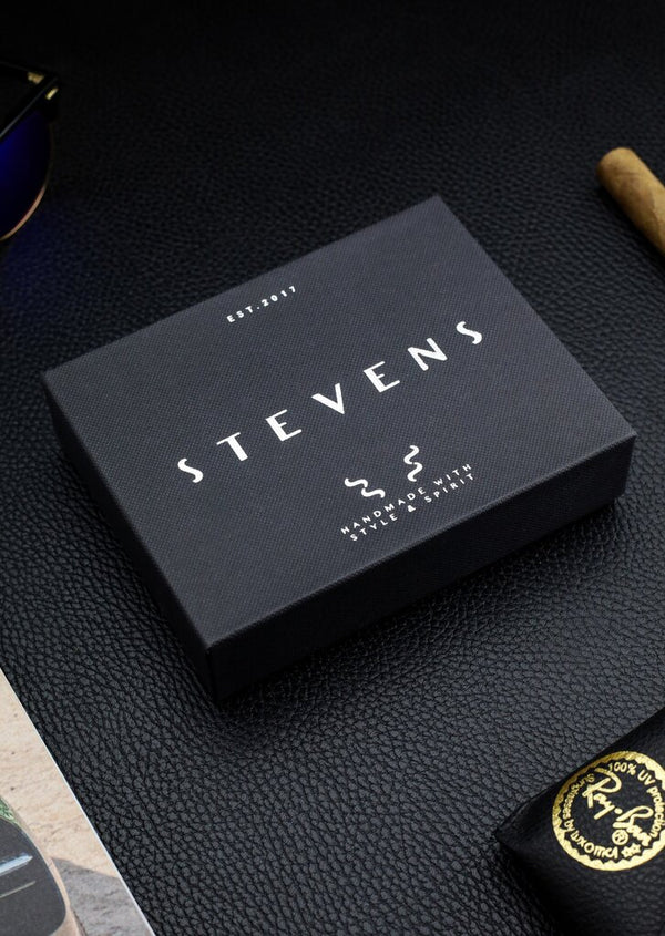 Vīriešu īstas ādas maks Stevens Z05-8888A-R, RFID aizsardzība 