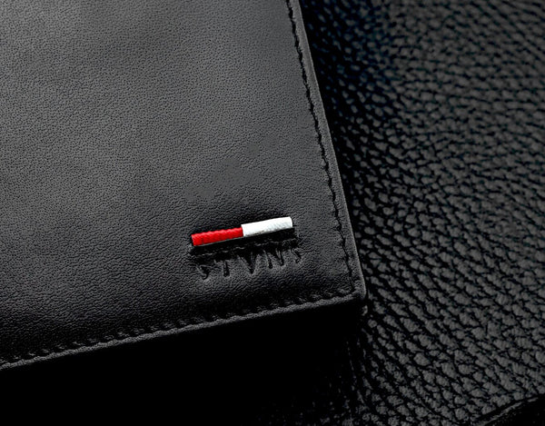 Vīriešu īstas ādas maks Stevens Z07-326-R, RFID aizsardzība 