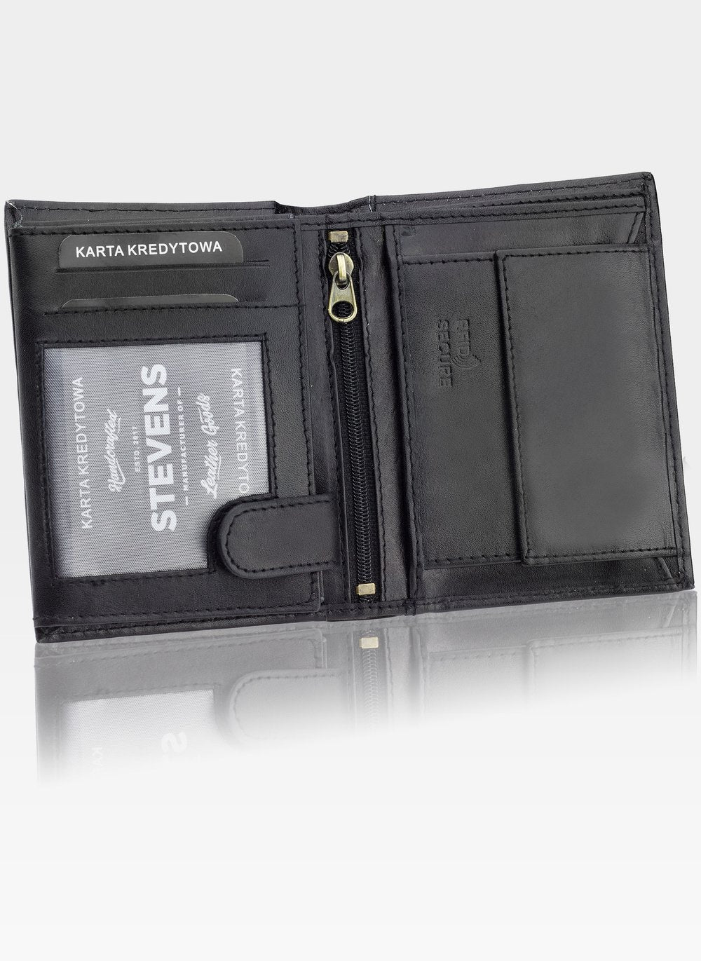 Vīriešu īstas ādas maks Z319 S502