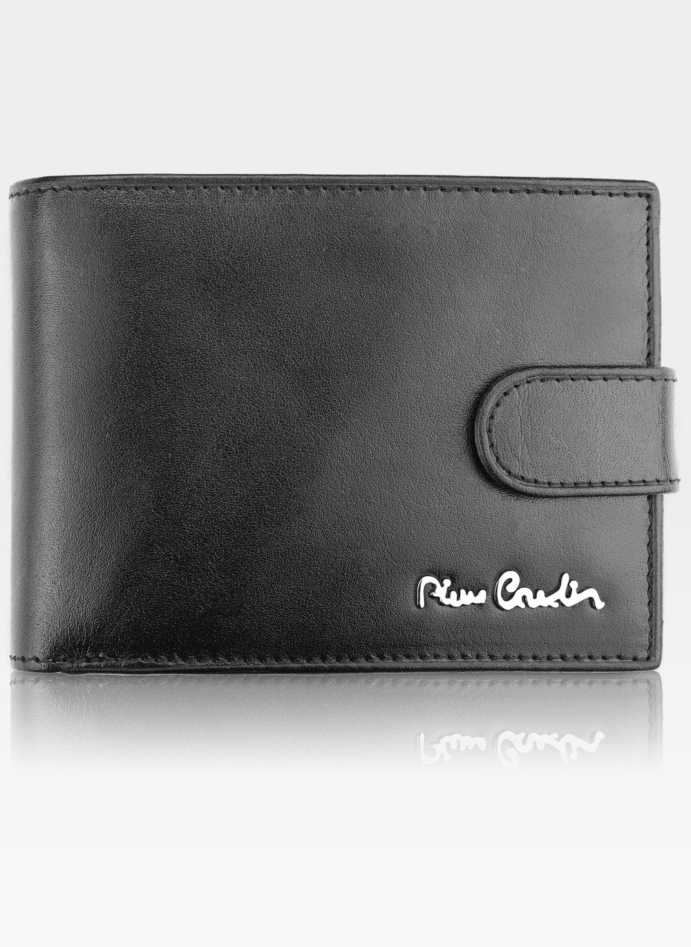 Vīriešu ādas maks Pierre Cardin 520.1 8806A, melns S477