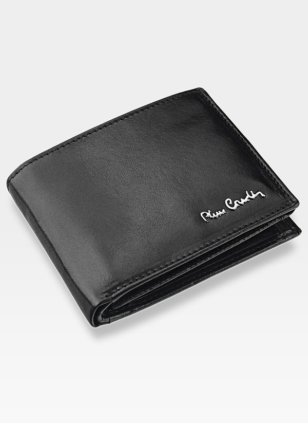 Vīriešu ādas maks Pierre Cardin Classic 8806 melns S474