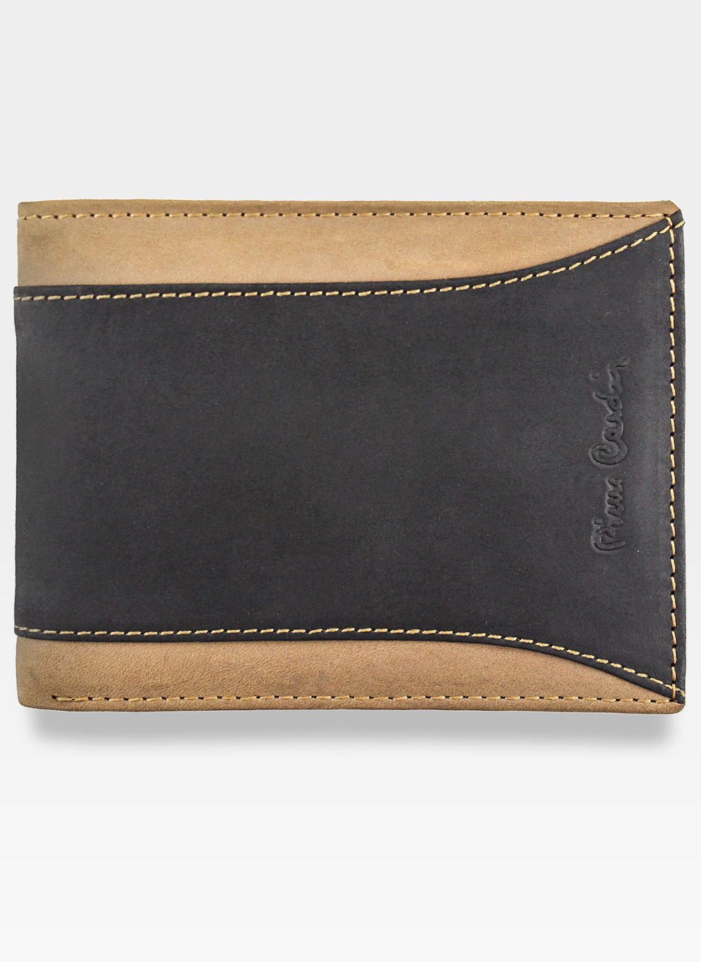 Vīriešu ādas maks Pierre Cardin HUNTER TILAK13 8805, melnā krāsā S473