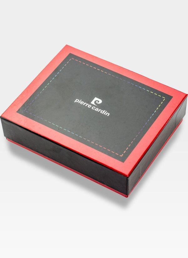 Vīriešu ādas maks Pierre Cardin TIlak 8806 ar RFID aizsardzību S465