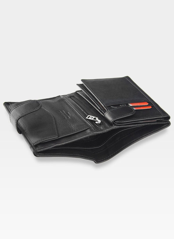 Vīriešu ādas maks Pierre Cardin Tilak06 326A melns S463
