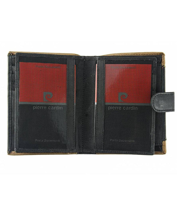 Vīriešu ādas maks Pierre Cardin TILAK13 331 RFID Nero S466