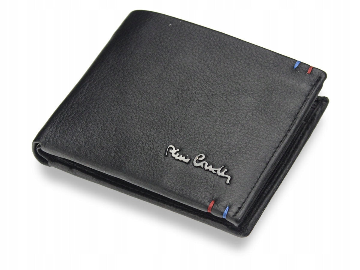 Vīriešu ādas maks Pierre Cardin Tilak22 8824, melns S455