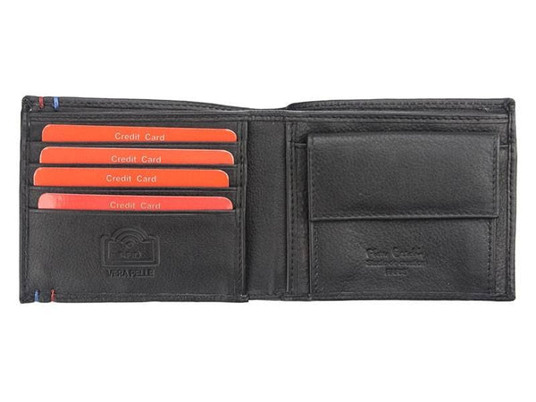 Vīriešu ādas maks Pierre Cardin Tilak22 8824, melns S455