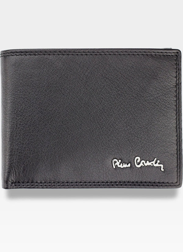 Vīriešu ādas maks Pierre Cardin Tilak43 8806 melns S445