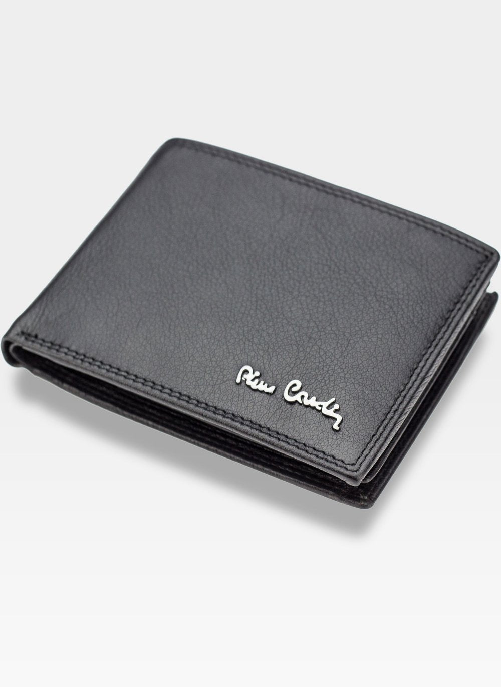 Vīriešu ādas maks Pierre Cardin Tilak43 8806 melns S445