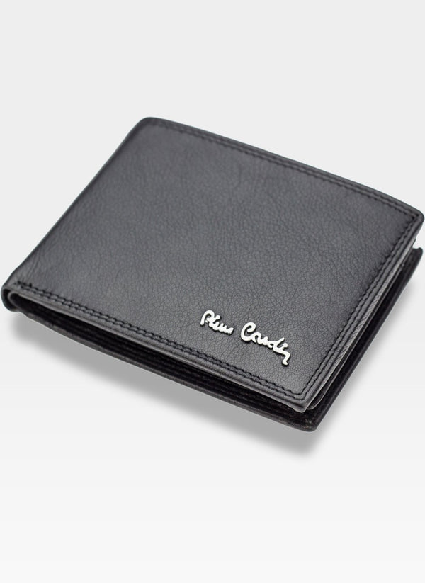 Vīriešu ādas maks Pierre Cardin Tilak43 8806 melns S445