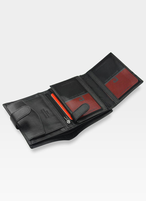 Vīriešu ādas maks Pierre Cardin Tilak60 326A, melns S434